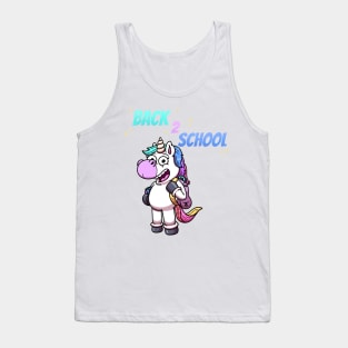 Back 2 School Unicorn Tank Top